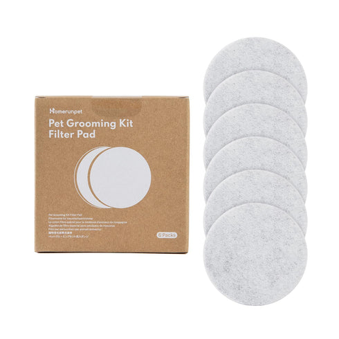 Homerunpet Filter Pad for Pet Grooming Kit, Filter Replacement for Fresh Air, 6 Packs...