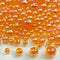 200g Acrylic Round Beads 6mm 8mm 10mm 12mm AB Colors Craft Beads Round Spacer Beads with Holes for Earring Bracelet Necklace Key Chains Jewelry Ma...