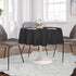 sancua Round Tablecloth - 60 Inch - Water Resistant Spill Proof Washable Polyester Table Cloth Decorative Fabric Table Cover for Dining, Buffet Pa...