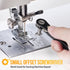 EDC Gear Tools for Men Women Who Have Everything Right Angle Screwdriver Mini Degree Screwdriver Set as Sewing Machine Attachments Offset Screwdri...
