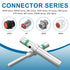 Knoweasy 30 Pairs Size 16 DT Deutsch Connector Terminal Kit : Solid Contacts for Automotive, Ni Plated Pin and Socket, Compatible with 14AWG Wire,...