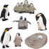 Polar Penguin Figure Playsets 7PCS Penguin Model Toy Desktop Decoration Collection Party Favors Toys for Boys Girls Kids...