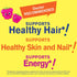 Biotin Gummies for Kids 5000 mcg - Supports Hair Growth, Skin Health, and Nails - Natural Sourced Flavors - GMO Free, Gluten Free - Gummy for boys...