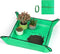 Repotting Mat for Indoor Plants Transplanting, 27 Inches Waterproof Potting Mat Foldable PE Gardening Mat Tray Gift for Plant Lovers - Green...
