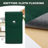 Removable Velvet Fabric Self Adhesive Felt Fabric Liner Green Velvet Drawer Liner for Jewelry Drawer Craft Felt Fabric Sheet Art & Craft Making 14...