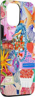iPhone 14 Plus Italian Summer Mosaic European Preppy Collage Case...