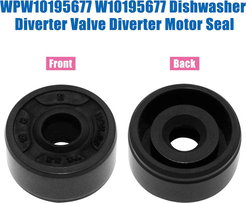 WPW10195677 W10195677 Dishwasher Diverter Valve Diverter Motor Seal Grommet Gasket ?Compatible with Whirlpool, KitchenAid,Maytag and More....