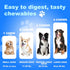 Dog Allergy Relief Chews, Itch Relief and Probiotics for Dogs, Fish Oil Omega 3, Seasonal Allergies, Itchy Skin Relief, Anti Itch Treats, Immune H...