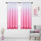 HUTO Pink Sheer Curtain for Little Girls Kids Bedroom Ombre Gradient Window Panel for Princess Teenage Daughter Closet-Sheer Backdrop Curtain Drap...