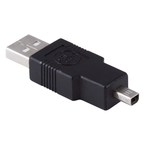 GE Universal USB 2.0 Adapter Kit, 6ft. A Male to A Female Extension Cable, 4 Adapters Included: A Male to B Male, 4 Pin, 5 Pin, A Male to Micro US...