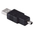 GE Universal USB 2.0 Adapter Kit, 6ft. A Male to A Female Extension Cable, 4 Adapters Included: A Male to B Male, 4 Pin, 5 Pin, A Male to Micro US...
