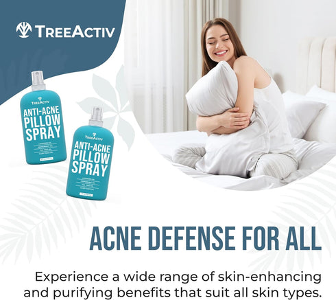Anti-Acne Pillow Spray, 4 fl oz, Lavender Sleep Spray for Pillows, Pure Lavender Essential Oil Air Freshener, Pillow Linen Spray for Bedding, Arom...