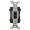 ENERLITES 30 Amp Double-Pole Toggle Light Switch, 30A 120/277V, Self-Grounding, Industrial Grade, UL Listed, 82300-BK, Black...