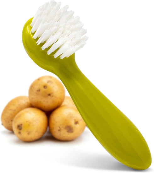 Joie Potato Scrub Brush, Ergonomic Easy Grip Handle, Ideal for Cleaning Vegetables and Fruits, Small and Compact, Handy Kitchen Gadget, BPA-Free, ...