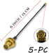 IPEX1 U.FL IPX to SMA Female Pigtail Antenna U.FL IPX Wi-Fi Coaxial Low Loss Cable UFL IPEX 5pcs 6 inch for 4G, 5G, Bluetooth, 900 MHz,GPS, Drone,...
