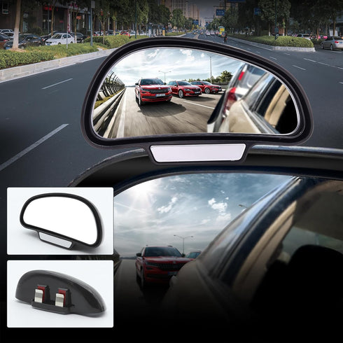 Blind Spot Mirror, Car Rear View Mirrors, Universal Car Auxiliary Mirror, HD True Glass, Adjustable Wide Angle Auxiliary Side Mirror, Right, 1Pcs...