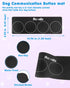 Dog Buttons for Communication, 4 Dog Talking Button Set, Speaking Buttons for Cats and Dogs, 30s Voice Recordable Pet Training Buzzer with Waterpr...