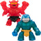 Heroes of Goo Jit Zu Stretch Strikers Versus Pack, 2 Figure Pack, Stretchy Action Figures, Stretchy Sir Thrashalot VS Crunchy Redback, Stretch up ...