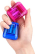 8 Pack Double Holes Pencil Sharpener Manual Pencil Sharpeners with Lid Pencil Sharpeners for Kids Plastic Pencil Sharpeners for School Office Home...