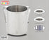 Stainless Steel Netilat Yadayim Cup - Medium 5” Straight Solid - Dual Handle - Rust, Break and Crack Proof Negel Vasser Cup - Judaica Gift Collect...