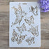 DIY Decorative Stencil Template for Painting on Walls Furniture Crafts (Butterfly)...
