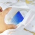 5 Packs Clear Cosmetics Bag TSA Approved, PVC Zippered Toiletry Carry Pouch Portable Makeup Bag for Vacation Travel, Bathroom and Organizing Water...