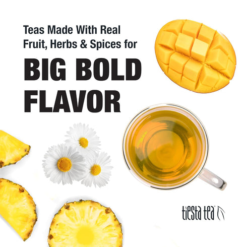 Tiesta Tea - Mango Dreamzzz Chamomile Loose Leaf Herbal Tea, Relaxing Chamomile & Lemongrass Blend, Caffeine-Free, Brew Hot or Iced, Makes Up to 2...