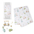 Lulujo Baby Cotton Muslin Swaddle Blanket, 47 x 47-Inch, Golf...