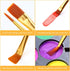 Acrylic Paint Brush Set, 4 Packs / 40 pcs Nylon Hair Brushes for All Purpose Oil Watercolor Painting Artist Professional Kits...