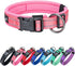 EXCELLENT ELITE SPANKER Reflective Dog Collar Classic Soft Padded Breathable Nylon Adjustable Pet Collar with Quick Release Buckle for Boy Girl Ma...