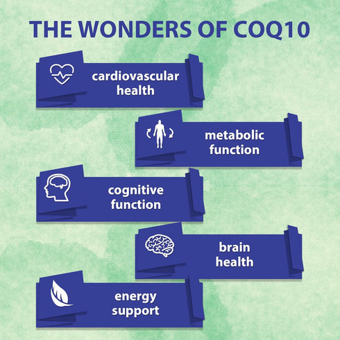 CoQ10 600mg Softgels | High Absorption CoQ10 Ubiquinol Supplement | Reduced Form Enhanced with Vitamin E & Omega 3 6 9 | Antioxidant Powerhouse Go...