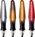 Acelane Motorcycle Indicator Lights Flowing LED Turn Signal Lights Blinkers Brake Light Daytime Running Light Rear Front 12V for Motorbike Scooter...