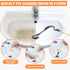EastLink 30 Inch Drain Snake Hair Drain Clog Remover, Anti-Break Metal Drain Hair Remover with Nylon Layer, Sink Snake Drain Cleaner Tool for Bath...