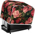 Flower Peony Toaster Cover 4 Slide Wide Slot Small Appliance Decoration Accessories, Dustproof Bakeware Cover Toaster Machine Cover, Red...