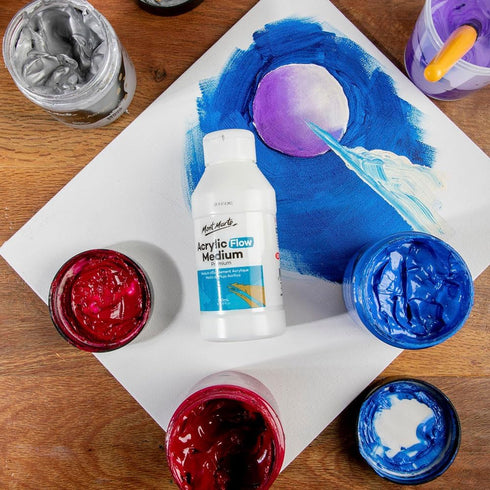 Mont Marte Premium Acrylic Flow Medium 8.45oz (250ml)...