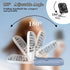 Foldable Mini Portable Fan, 5 in 1 Design, 3000mAh Rechargeable Battery, 4 Speed Adjustable Wind Speed, Suitable for Travel, Outdoor, Camping, Car...