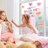 83 Pcs Galentines Day Conversation Heart Cutouts Bulletin Board Candy Hearts Cutouts Border Galentines Classroom Decorations for Galentine's Party...