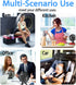 Portable Baby Stroller Fan, with Flex Tripod, 20 Hours Working Time, 3 Speeds, Handheld Personal Fan For Car Seat, Treadmill, Outdoor (Black)...