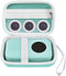 D30 Label Maker Case Green Compatible with Phomemo D30 D35 Label Maker, for NIIMBOT D11 D110, for JADENS D110, Case Easily Storage and Carry, Easi...