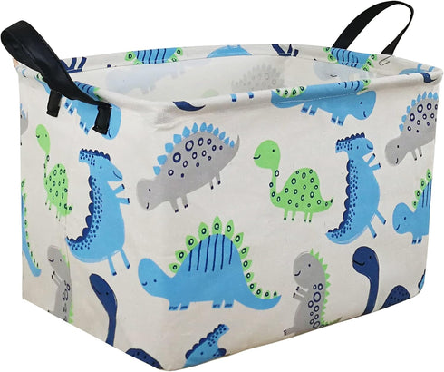 Rectangular Storage Basket Collapsible Organizer Bin Waterproof Toy Box for Organizing Home/Dorm/Kitchen/Pet/Office/Closet/Shelf/Gift Baskets...