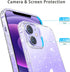 JJGoo Crystal Glitter Designed for iPhone 12 Case/for iPhone 12 Pro Case for Women, Sparkle Bling Shockproof Protective Thin Slim Case (6.1”) 2020...