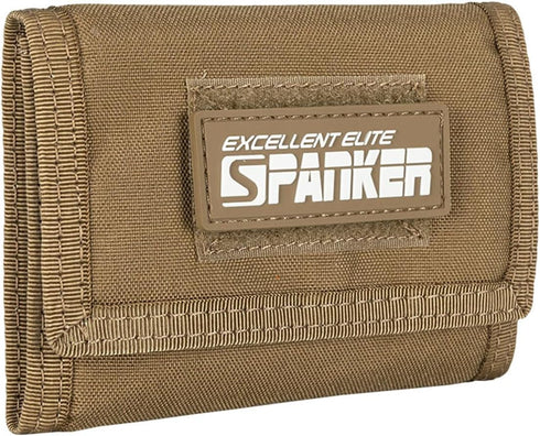 EXCELLENT ELITE SPANKER Nylon Trifold Wallet for Men ID Card Holder Tactical Military Wallet with Coin Pocket Outdoor Wallet...