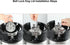 Corny Carbonation Keg Lid, Cornelius Soda Keg Lids for Quick Forced Carbonation, Ball Lock Keg Lid with Diffusion Stone, Pressure Relief Valve, Cl...