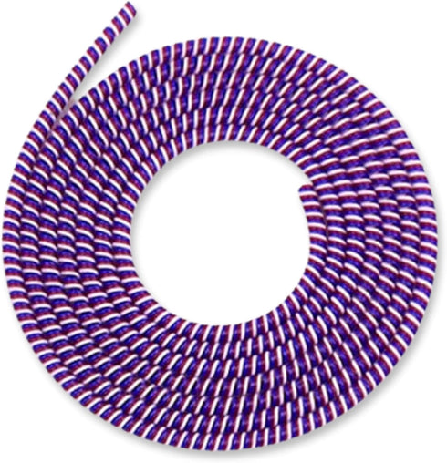 Augen Spiral Cable Protector Wrap for iPhone and Android Charging Cable, Phone Data Cable Sleeve Protector, Charger Cord Wire Protector (Purple Wh...