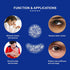 Gel Ice Pack Reusable Cooling Pads and Under Eye Patches, Hot & Cold Eye Treatment Pack for Redness and Pain Relief...
