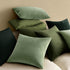 MIULEE Pack of 2 Velvet Soft Solid Decorative Square Throw Pillow Covers Set Christmas Cushion Case for Spring Sofa Bedroom Couch Car 18x18 Inch 4...
