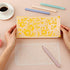 8 Pcs Stencils for Painting, Texture Stencils for Crafts Painting on Wood, Reusable Geometric Painting Stencils Drawing Templates for Wall Scrapbo...