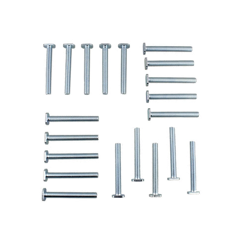 DCT Tee Bolt Set – 20 Pack 2-1/2in T Bolts for Woodworking, T Track Bolts Jig Bolts, 5/16in 18 Thread T Bolt...