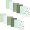 Hudson Baby Unisex Baby Cotton Flannel Burp Cloths Bundle, Eucalyptus, One Size...