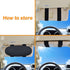 Anti-Glare Anti-Dazzle Vehicle Visor Sunshade Extender Sun Blocker for Cars, Vans and Trucks (Silver)...